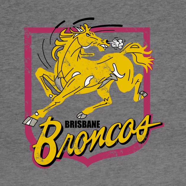 brisbane broncos vintage by barbados